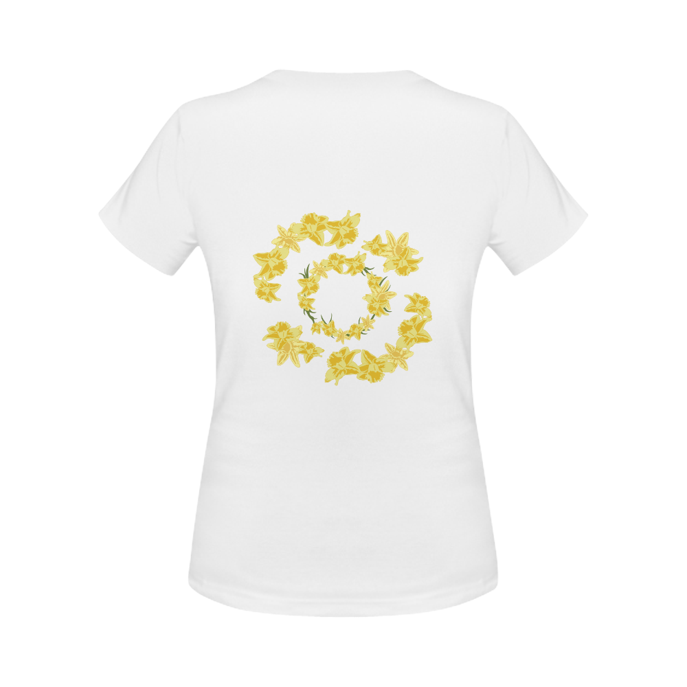 Daffodils Women's Classic T-Shirt (Model T17）