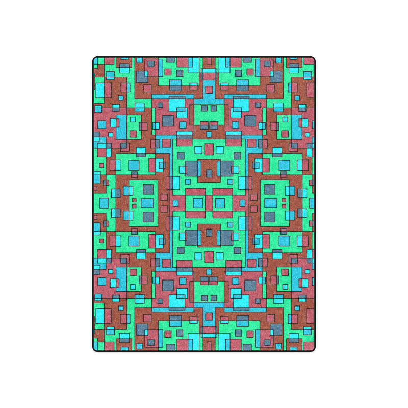 Overlap square Blanket 50"x60"