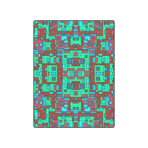 Overlap square Blanket 50"x60"