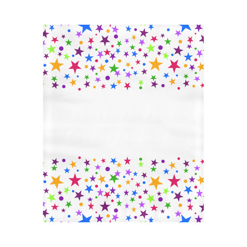 Colorful stars Duvet Cover 86"x70" ( All-over-print)