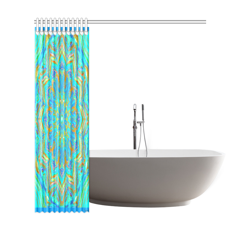 indian 7 Shower Curtain 69"x72"