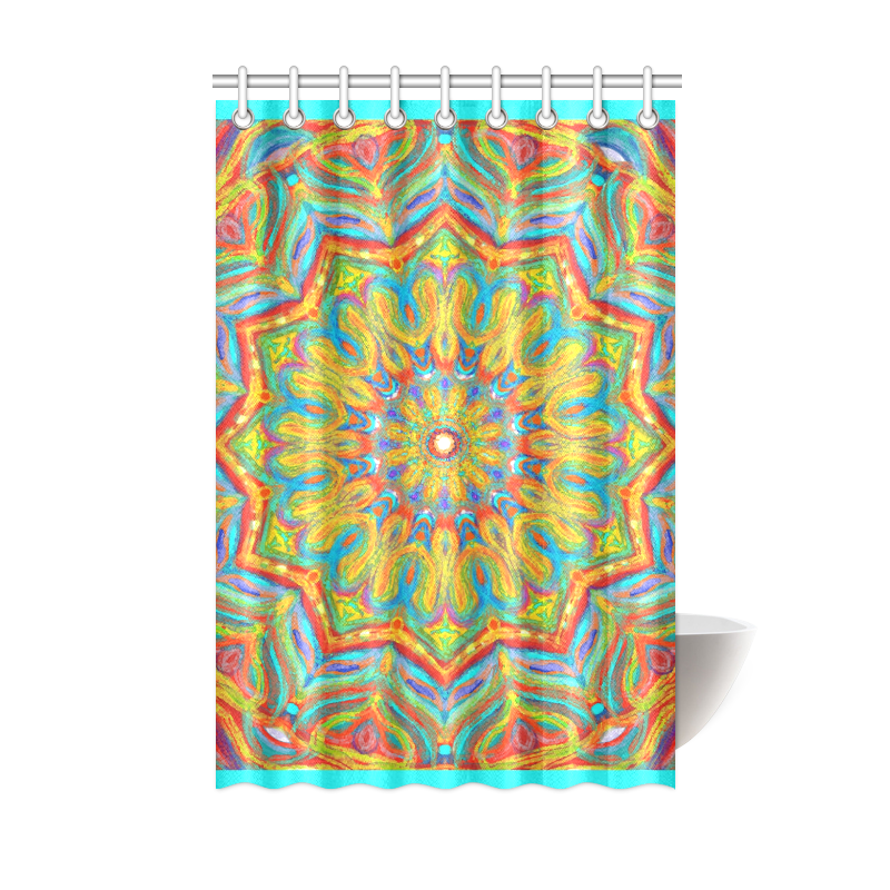 indian 6 Shower Curtain 48"x72"