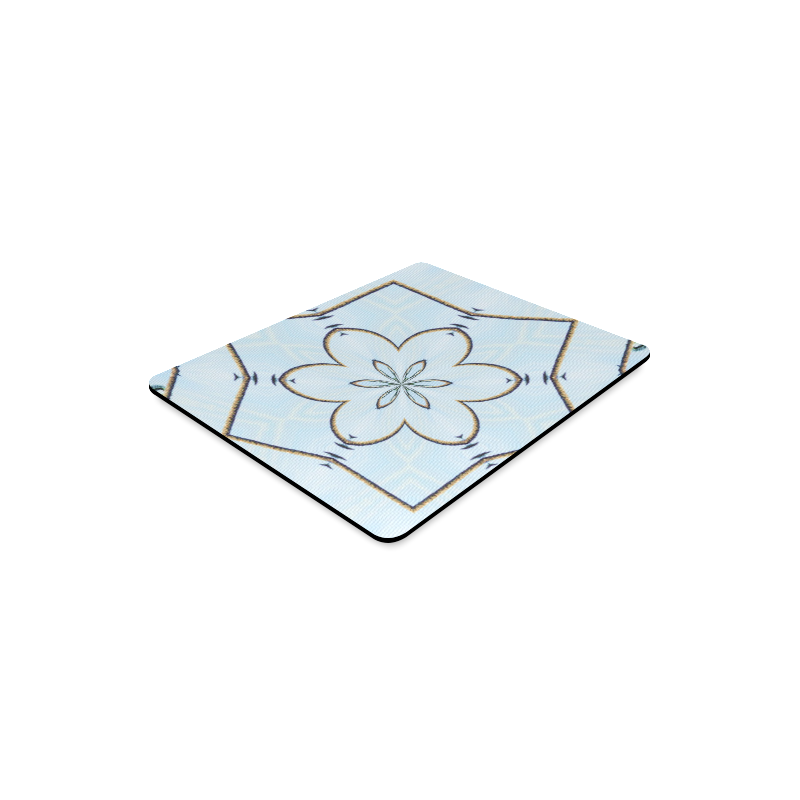 Blue Sky Flower Rectangle Mousepad