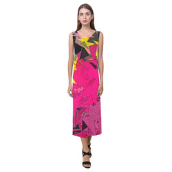 Triangle by Artdream Phaedra Sleeveless Open Fork Long Dress (Model D08)