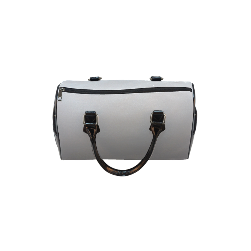 Black and White Ombre Boston Handbag (Model 1621)