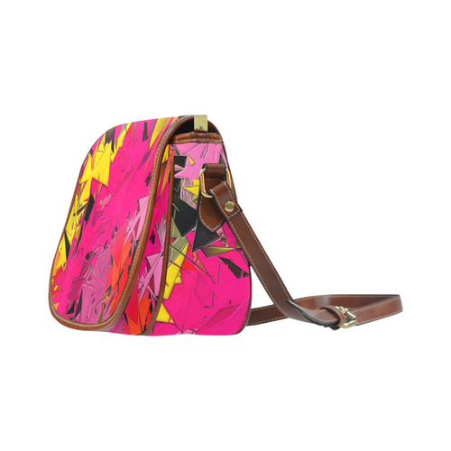 Triangle by Artdream Saddle Bag/Small (Model 1649) Full Customization