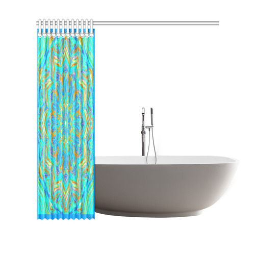 indian 7 Shower Curtain 69"x70"