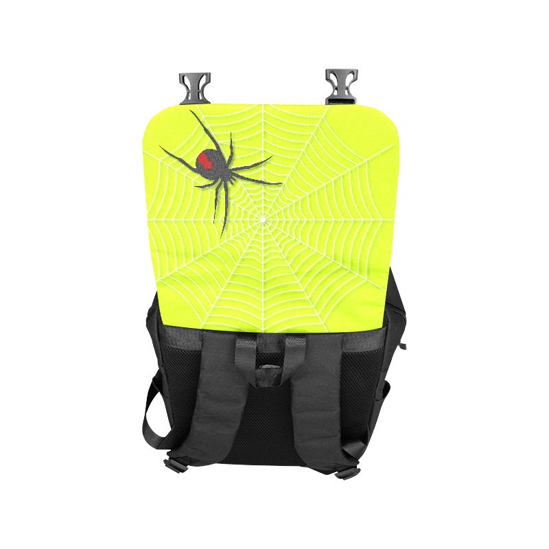 Red back spider - poison dangerous hunter Casual Shoulders Backpack (Model 1623)