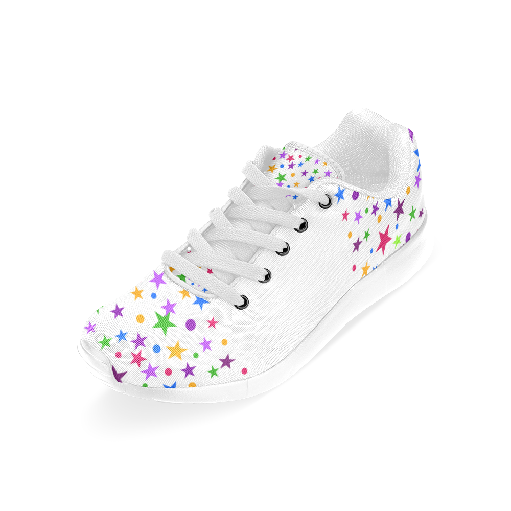 Colorful stars Women’s Running Shoes (Model 020)
