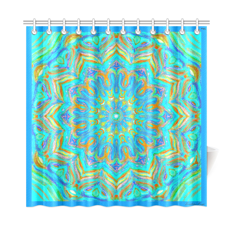 indian 7 Shower Curtain 72"x72"