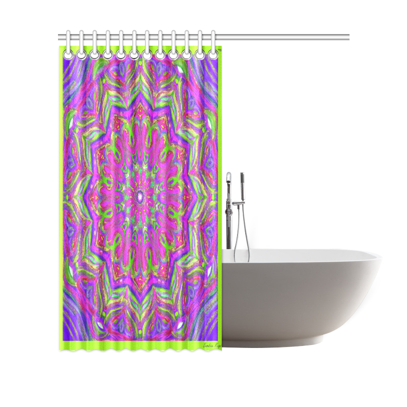 indian 9 Shower Curtain 69"x70"