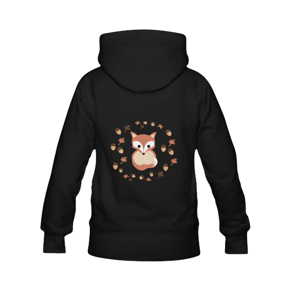 Fox in autumn Men's Classic Hoodies (Model H10)