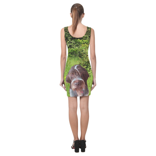 Dog Wirehaired Pointing Griffon Medea Vest Dress (Model D06)