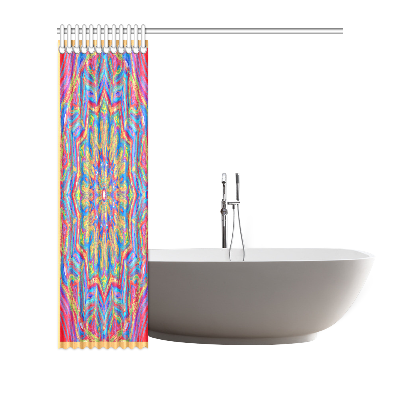 indian 4 Shower Curtain 72"x72"