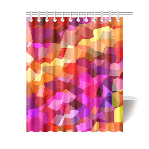 Geometric Fall Pattern Shower Curtain 60"x72"