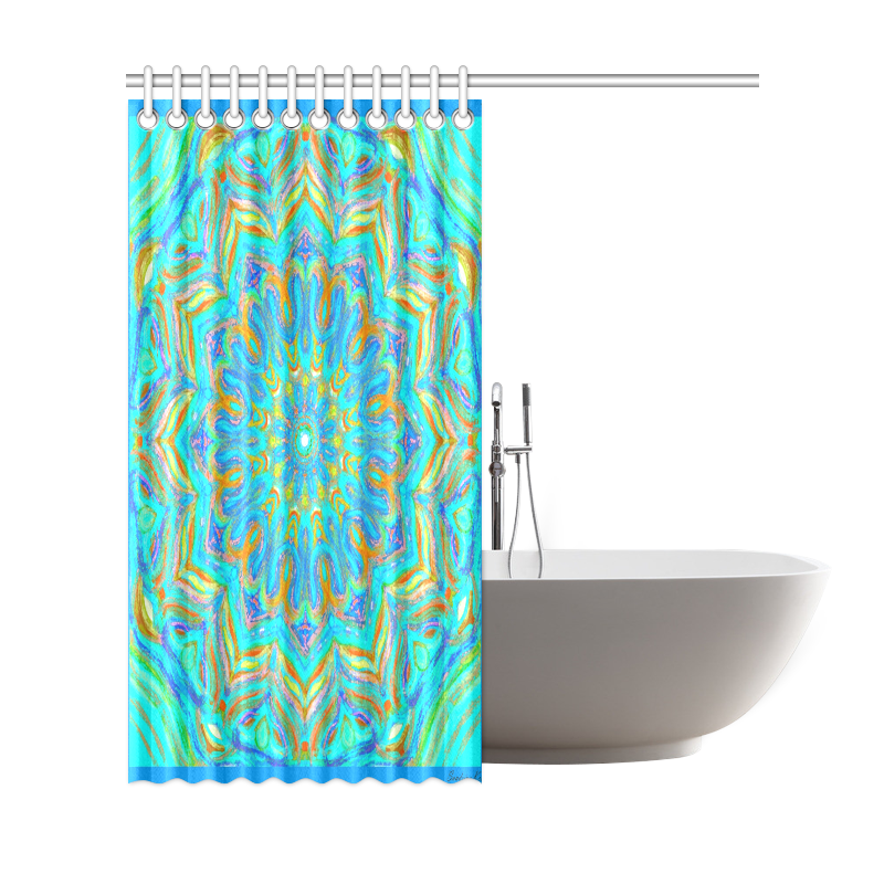 indian 7 Shower Curtain 69"x72"