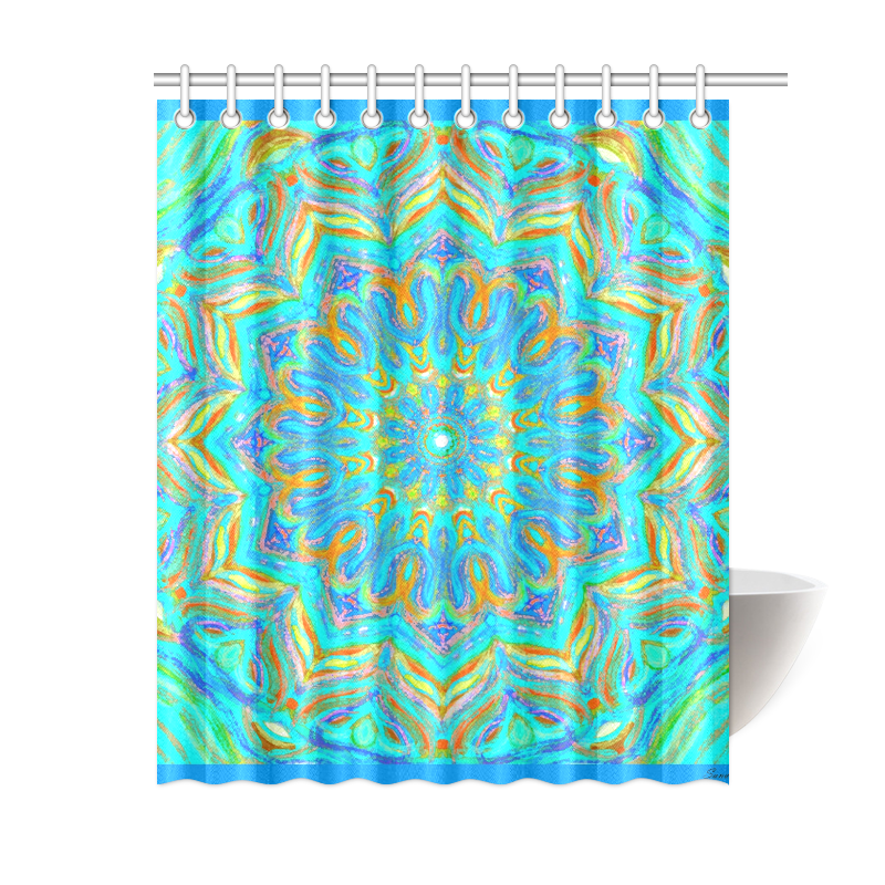 indian 7 Shower Curtain 60"x72"