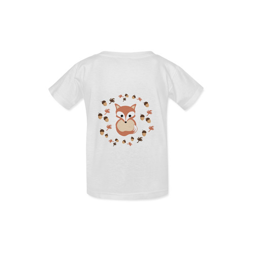 Fox in autumn Kid's  Classic T-shirt (Model T22)