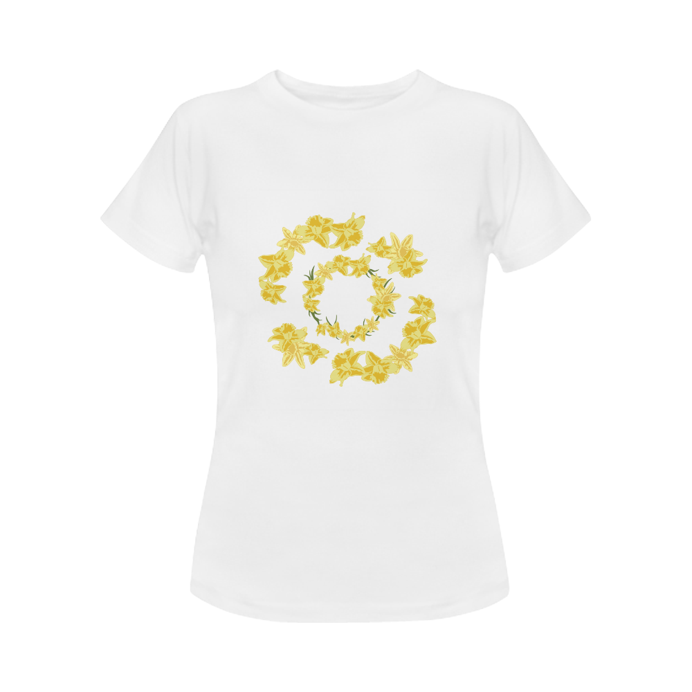 Daffodils Women's Classic T-Shirt (Model T17）