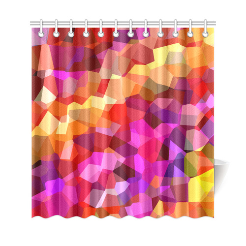 Geometric Fall Pattern Shower Curtain 69"x72"