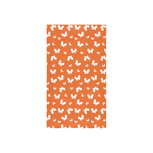 Cute orange Butterflies Custom Towel 16"x28"