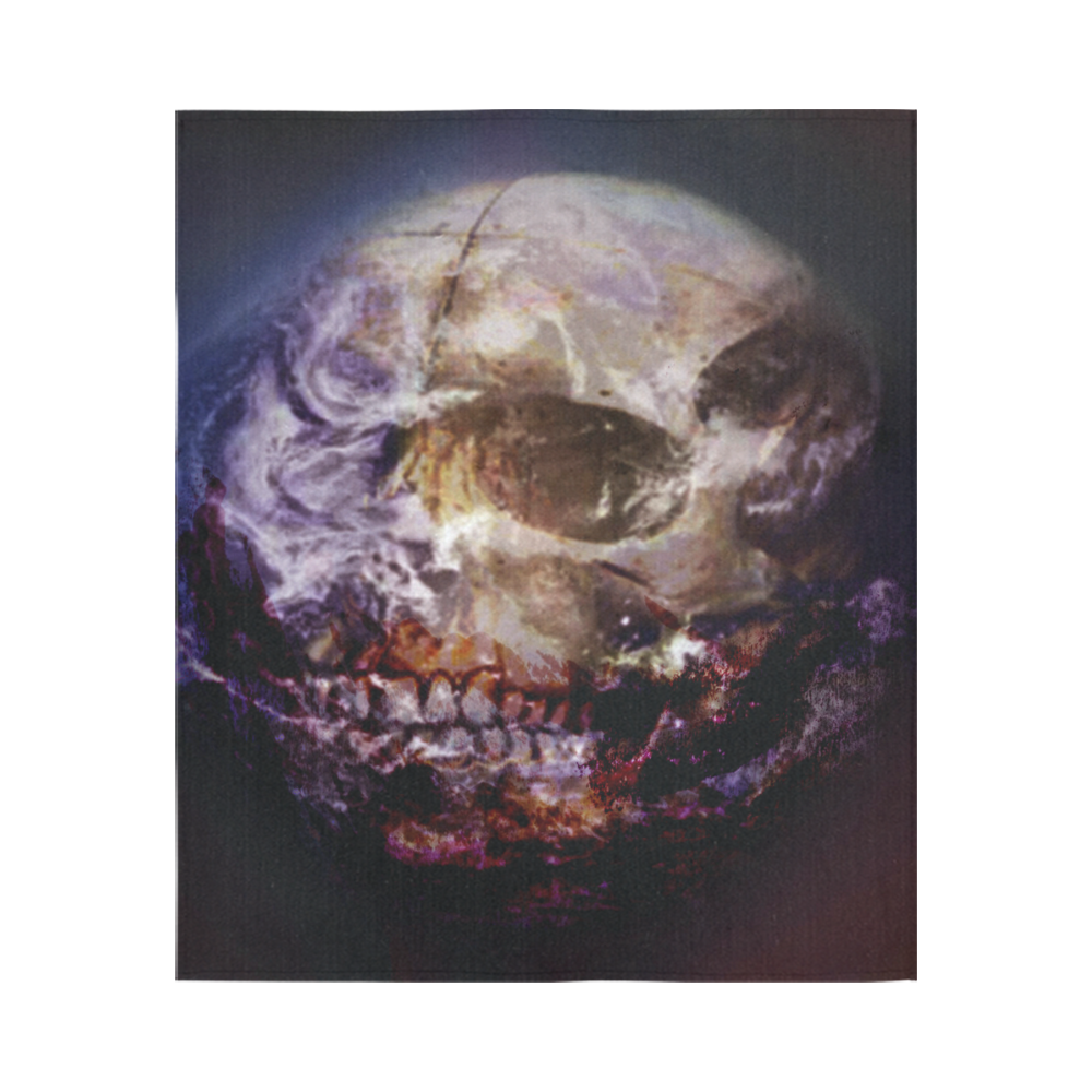 Dead Planet tapestry Cotton Linen Wall Tapestry 51"x 60"