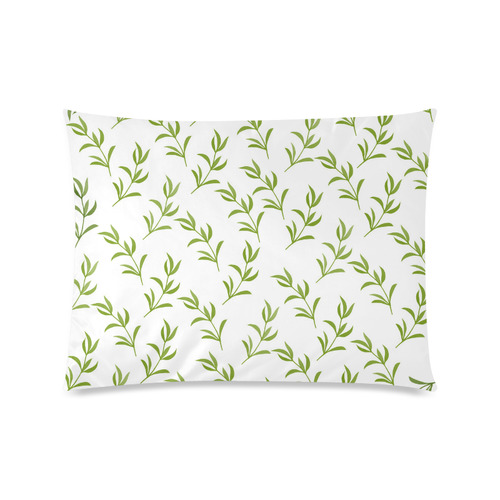 green branches Custom Picture Pillow Case 20"x26" (one side)