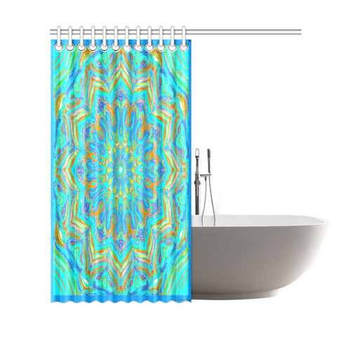 indian 7 Shower Curtain 69"x70"