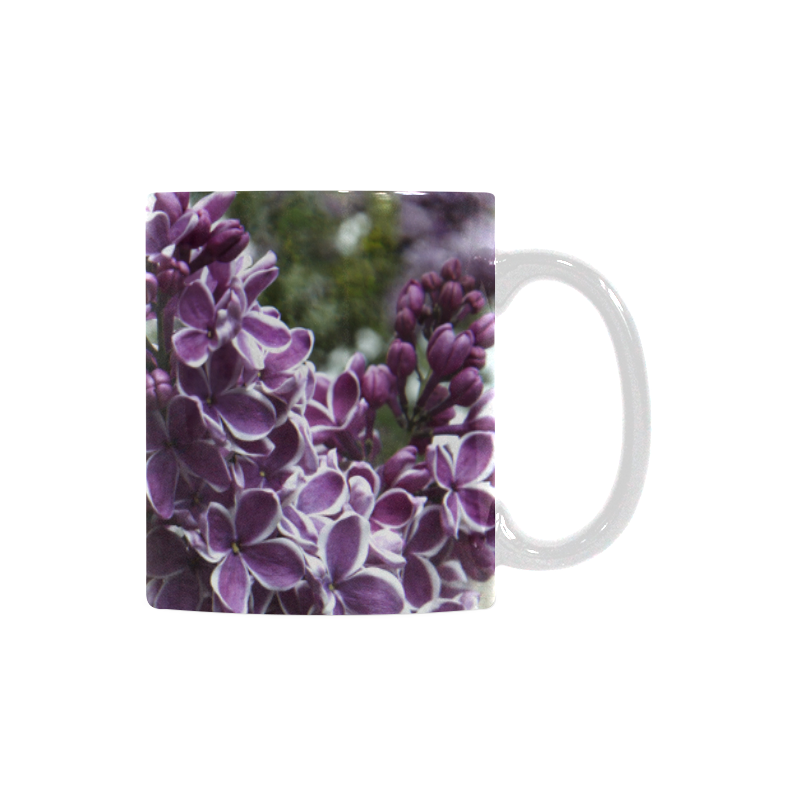 Lilac flowers White Mug(11OZ)