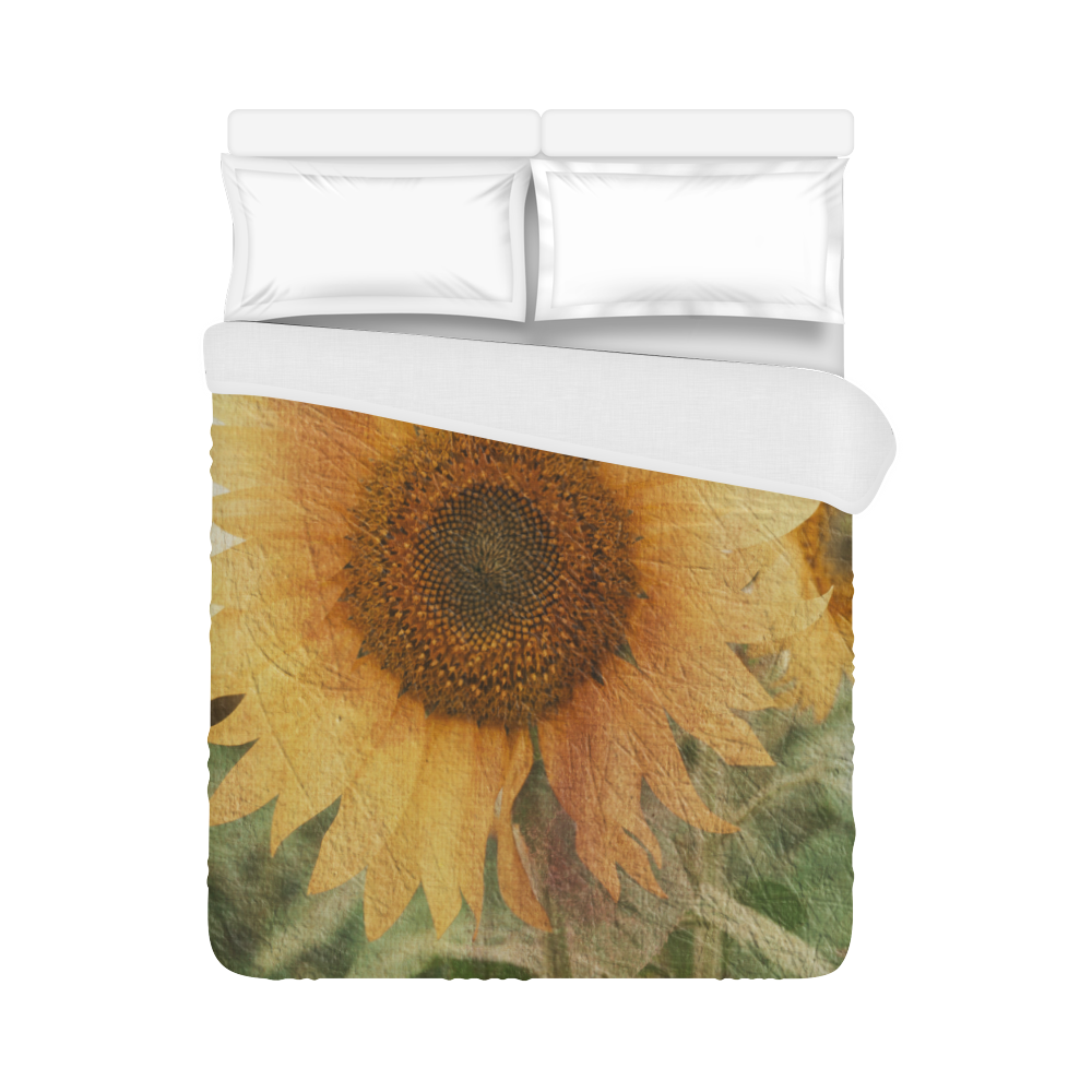 Sunflowers Duvet Cover 86"x70" ( All-over-print)