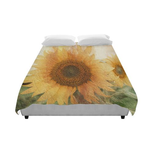 Sunflowers Duvet Cover 86"x70" ( All-over-print)