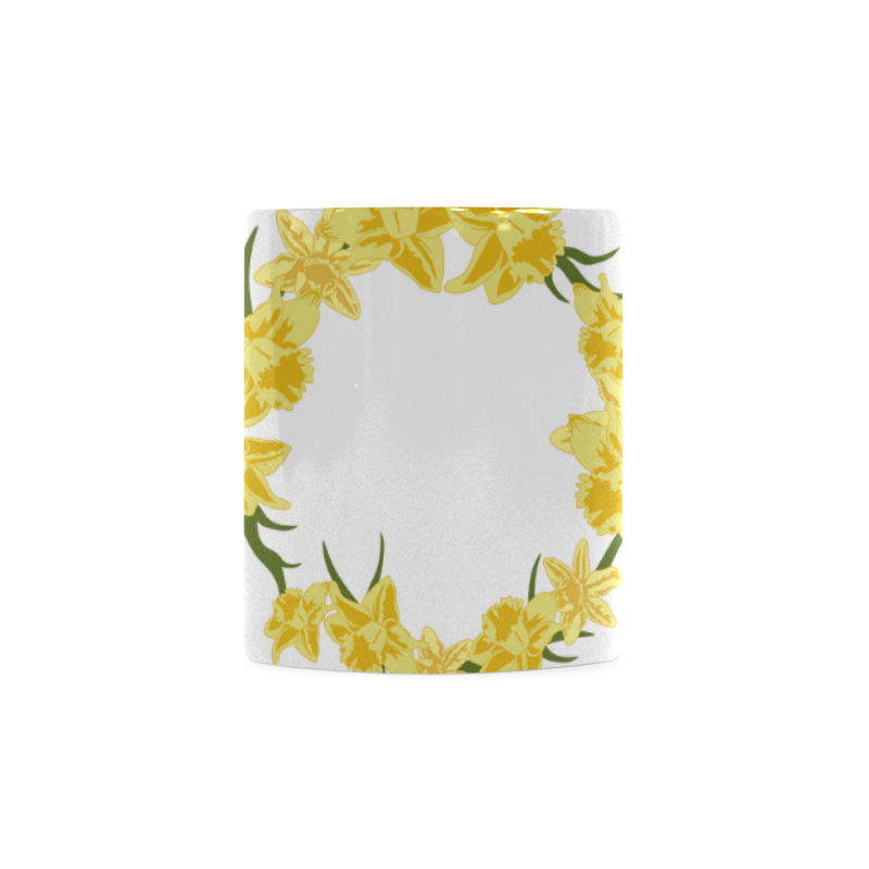 Daffodils White Mug(11OZ)