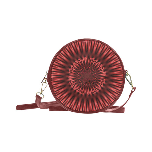 Red Lagoon Round Sling Bag (Model 1647)