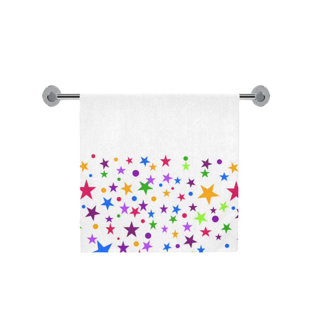 Colorful stars Bath Towel 30"x56"