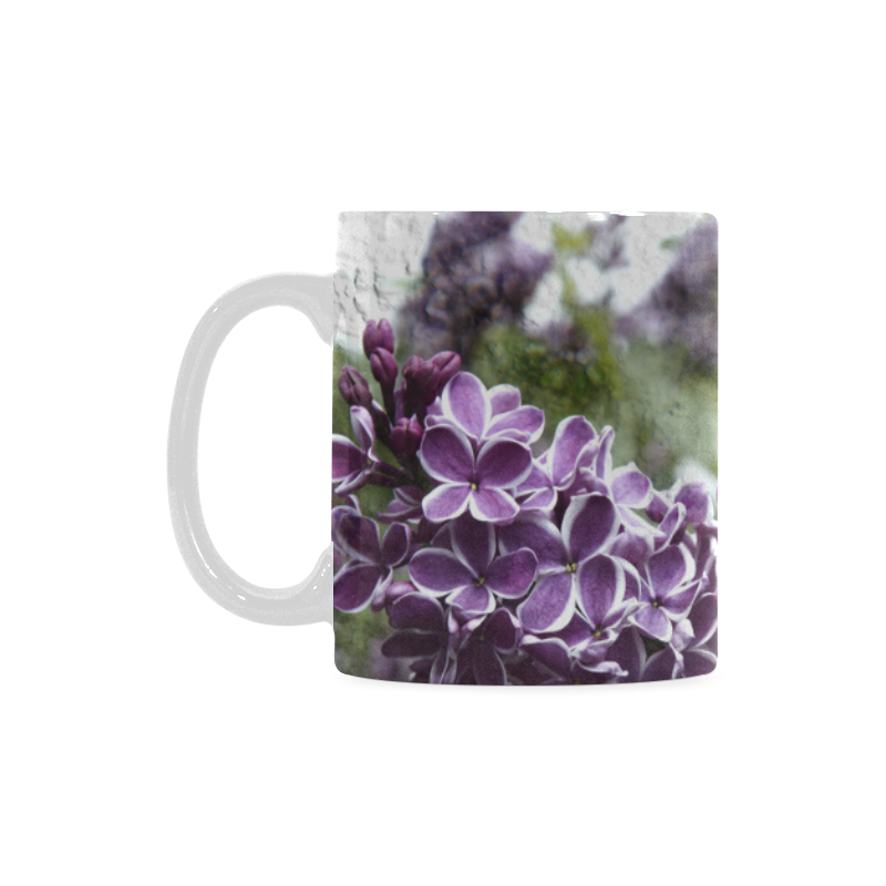 Lilac flowers White Mug(11OZ)