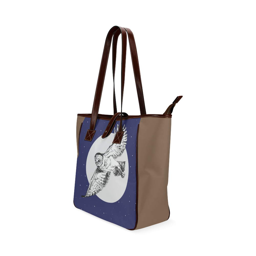 athena owl custom tote bag Classic Tote Bag (Model 1644)