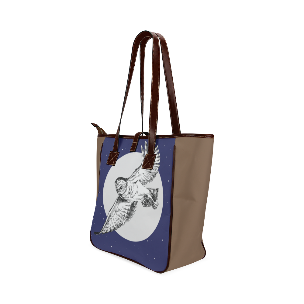 athena owl custom tote bag Classic Tote Bag (Model 1644)