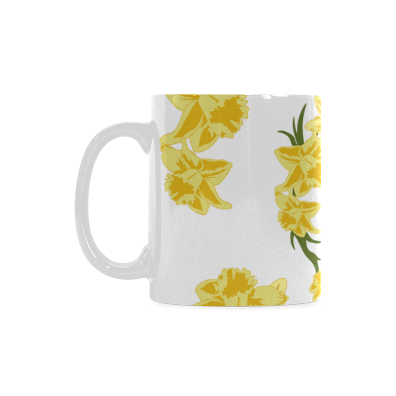 Daffodils White Mug(11OZ)