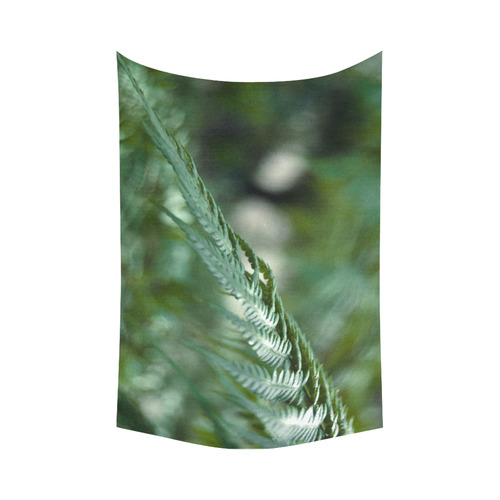 Nature green Cotton Linen Wall Tapestry 90"x 60"
