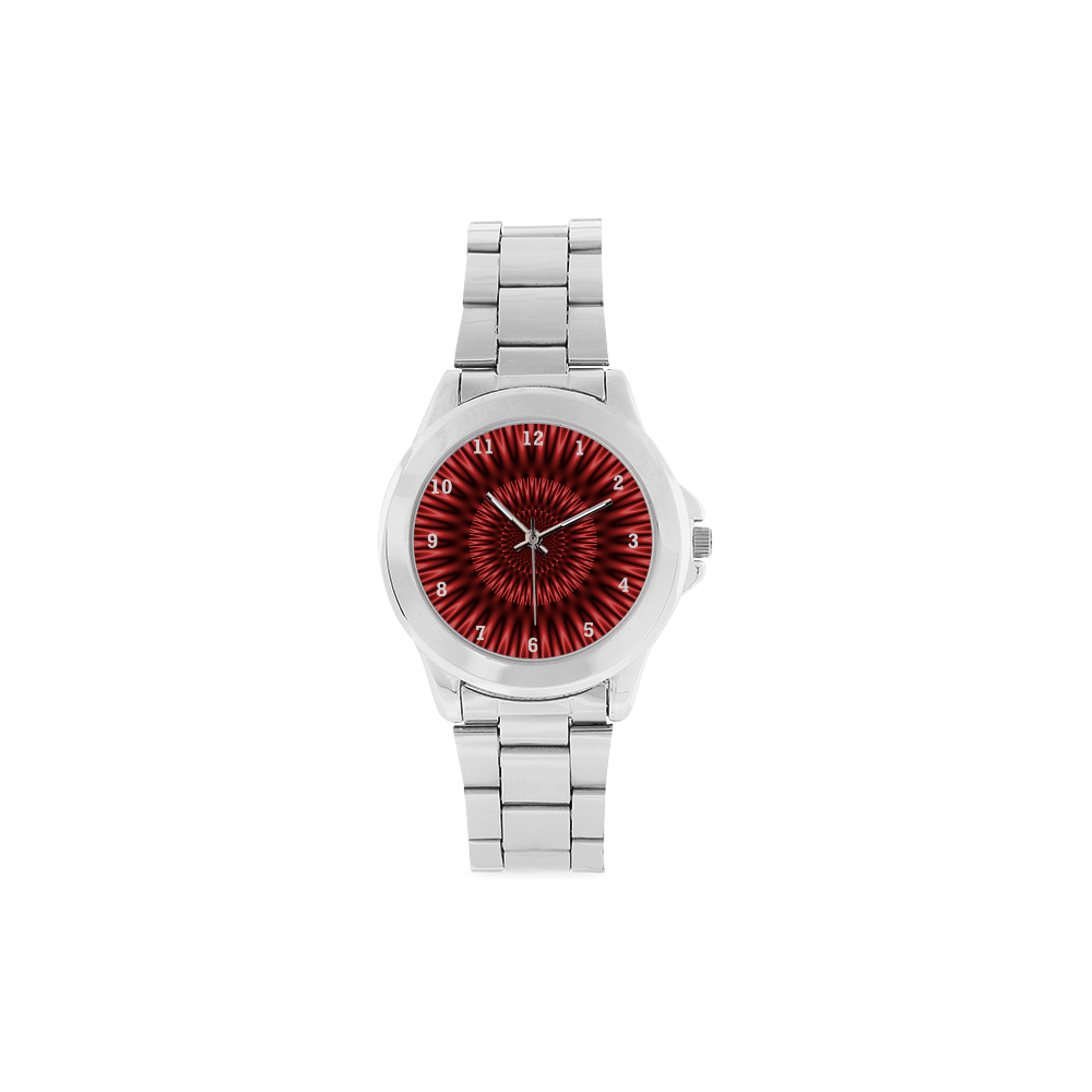 Red Lagoon Unisex Stainless Steel Watch(Model 103)