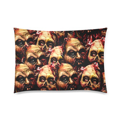 wall-of-zombies Custom Zippered Pillow Case 20"x30" (one side)