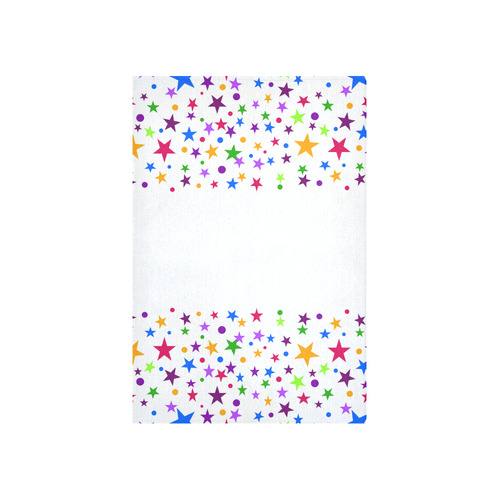 Colorful stars Cotton Linen Wall Tapestry 40"x 60"