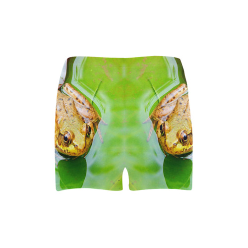 Frog on a Lily-pad Briseis Skinny Shorts (Model L04)