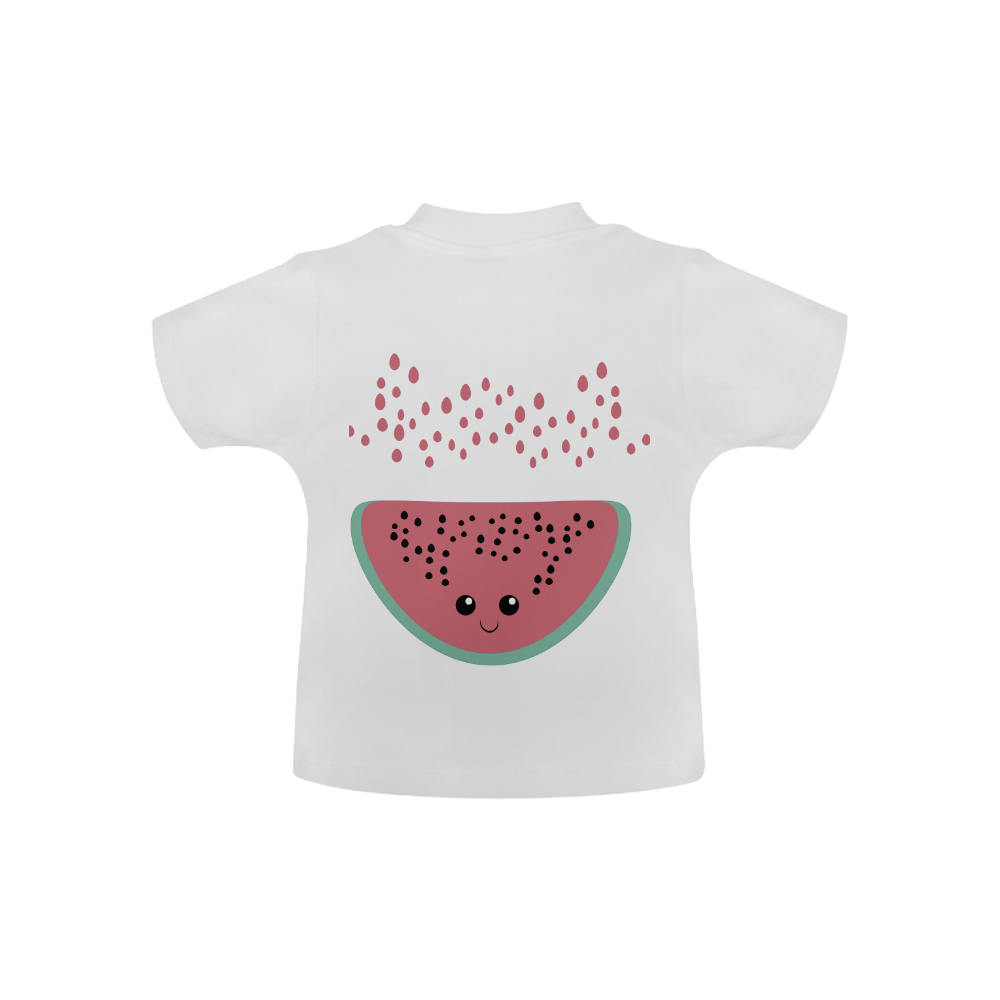 Watermelon kawaii Baby Classic T-Shirt (Model T30)