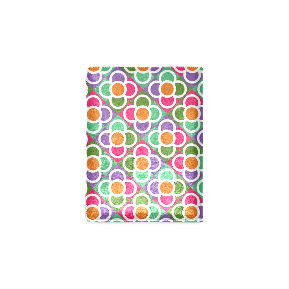 Modernist Floral Tiles Custom NoteBook B5