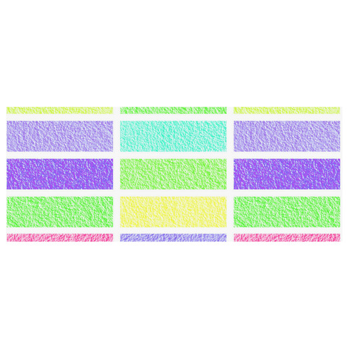 Pastel rectangles White Mug(11OZ)
