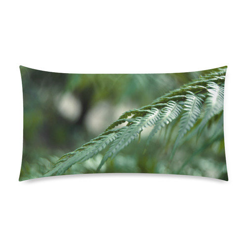 Nature green Rectangle Pillow Case 20"x36"(Twin Sides)