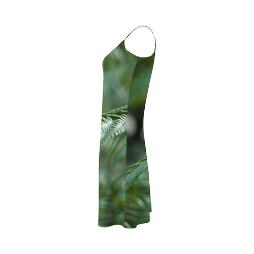 Nature green Alcestis Slip Dress (Model D05)