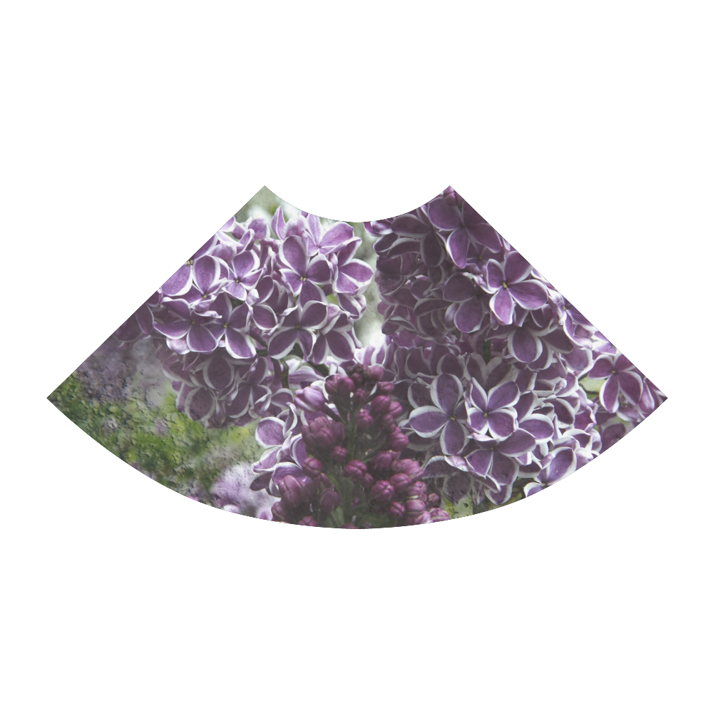 Lilac flowers Atalanta Sundress (Model D04)