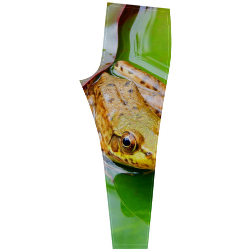 Frog on a Lily-pad Cassandra Women's Leggings (Model L01)